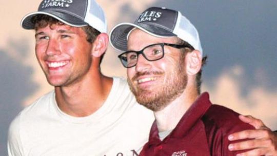 2022 Thrall High School graduate RC Porter received a $1,000 scholarship for his participation in the work study program partnered by Stiles Farm and Thrall ISD. Photo by Matt Hooks