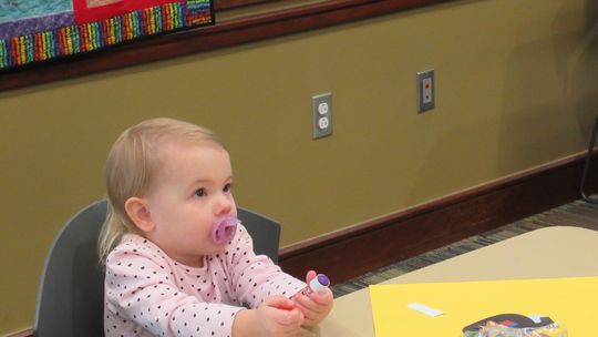 STORY TIME AT THE LIBRARY