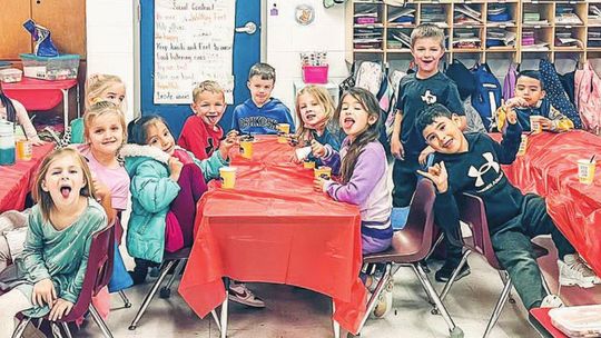 STUDENTS ICED WITH KINDNESS