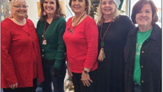 The Taylor Area Businesswomen organization named new board members during their meeting in November. Board members include Charlotte Albert, president; Regina Carlson, vice president; Betty Zimmerhanzel, secretary; Sherry Alford, treasurer; and Heather Seago, publicity. Courtesy photo