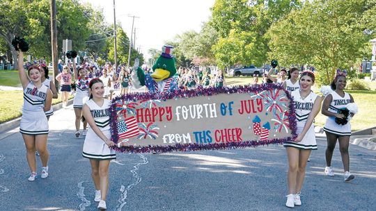 Taylor celebrates America’s birthday