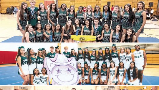 TAYLOR CHEER TEAMS EXCEL AT UCA CAMP