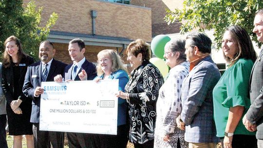 Taylor ISD receives $1M gift