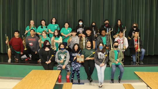 TAYLOR MIDDLE SCHOOL BAND GETS SWEEPS