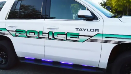 TAYLOR POLICE DEPARTMENT ARREST REPORT
