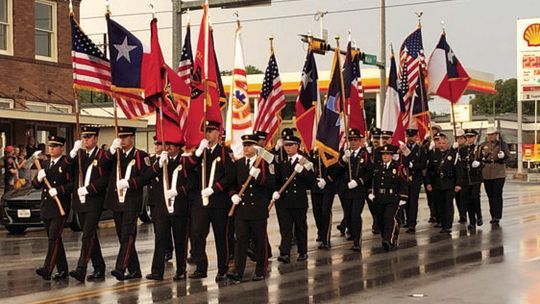 Firefighters from all over the region will participate in the Memorial March this Sunday. Courtesy Taylor Fire Department