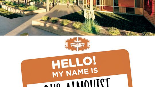 Gus Almquist Middle School was chosen as the name to the third middle school in Hutto. It is named after a Hutto native who served on the board for 17 years. Photo courtesy of Hutto ISD Facebook page