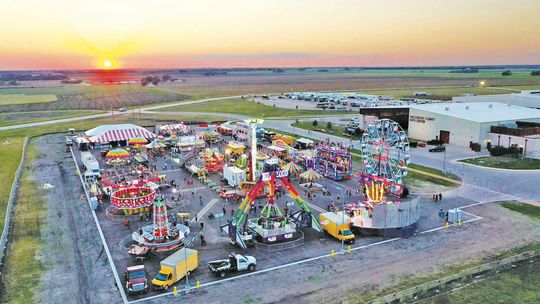 Aerial footage of the Williamson County Fair and Rodeo last year at the Williamson County Expo Center. Facebook/wilcofair