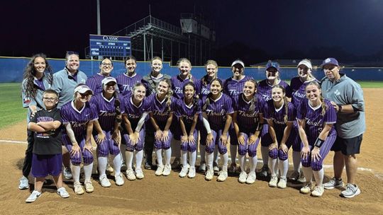Tigerettes explode for district championship win