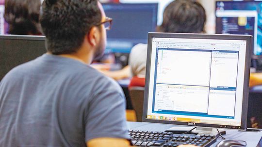 Texas State Technical College’s Cybersecurity program will give students the option to return to in-person labs this fall at the East Williamson County campus. Photo courtesy of TSTC