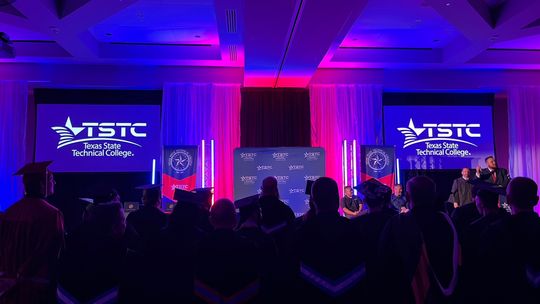 Texas State Technical College’s East Williamson County campus held its Spring 2023 Commencement on Tuesday, April 25, at Kalahari Resorts and Conventions in Round Rock. 