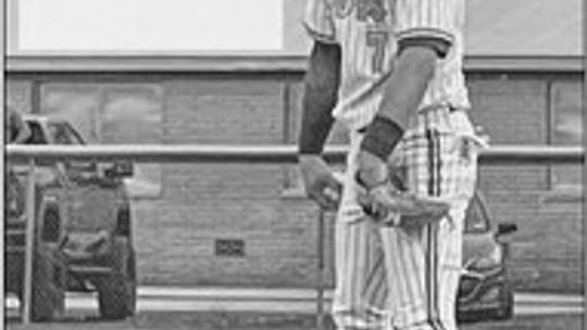 Granger High School varsity baseball senior pitcher Nathan Tucker gets set on the mound on March 7 during the Lions’ 5-1 home victory vs. Bremond High School. Photo courtesy of Granger ISD