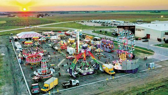 Aerial footage of the Williamson County Fair and Rodeo last year at the Williamson County Expo Center. Facebook/wilcofair