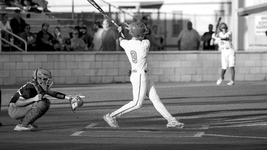 Aiden Torres Pollard fouling a ball off to stay alive in the batter’s box. Photo by Larry Pelchat