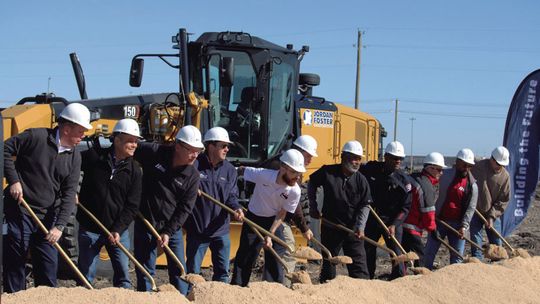 Work begins on Hutto Megasite access road