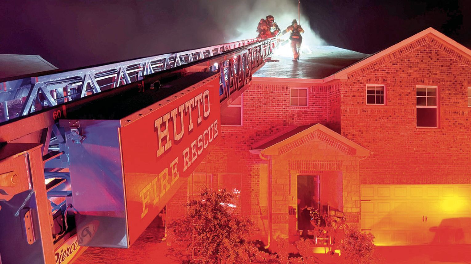 Lightning strike blamed for house blaze