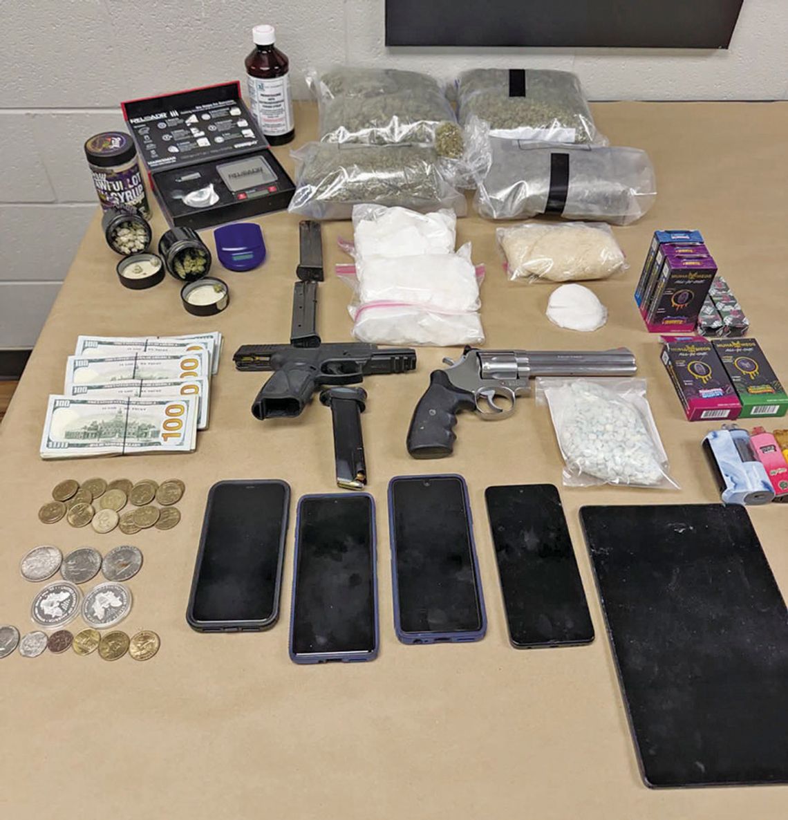 5-month probe nets arrests, drug seizures in Taylor, Elgin