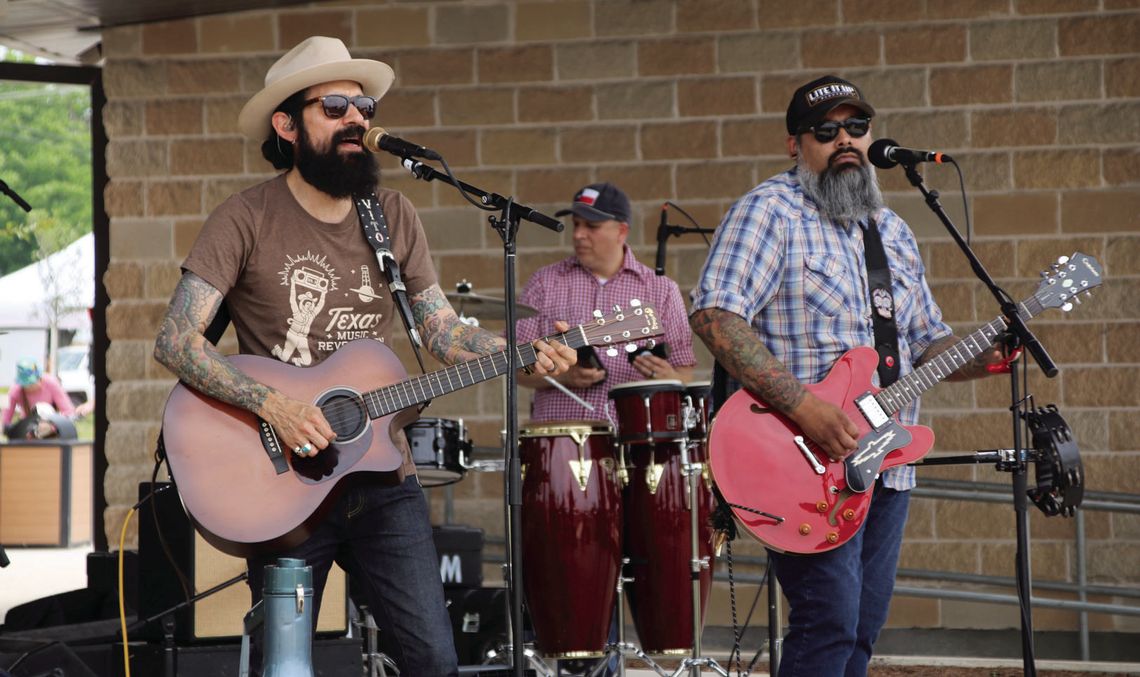 Music was one of the many attractions at Blackland Prairie Days Saturday, May 6 at Heritage Square. Photos by Jason Hennington