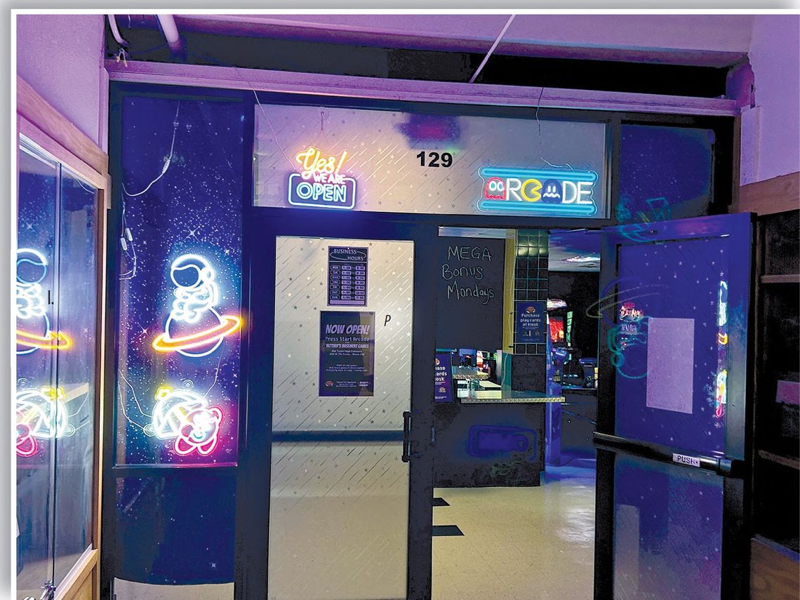 Press Start Arcade reopened in Old Taylor High’s cafeteria in August with new games and plans for more entertainment.