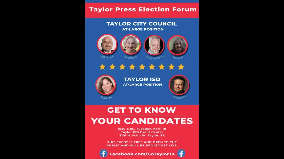 Candidates for Taylor School District