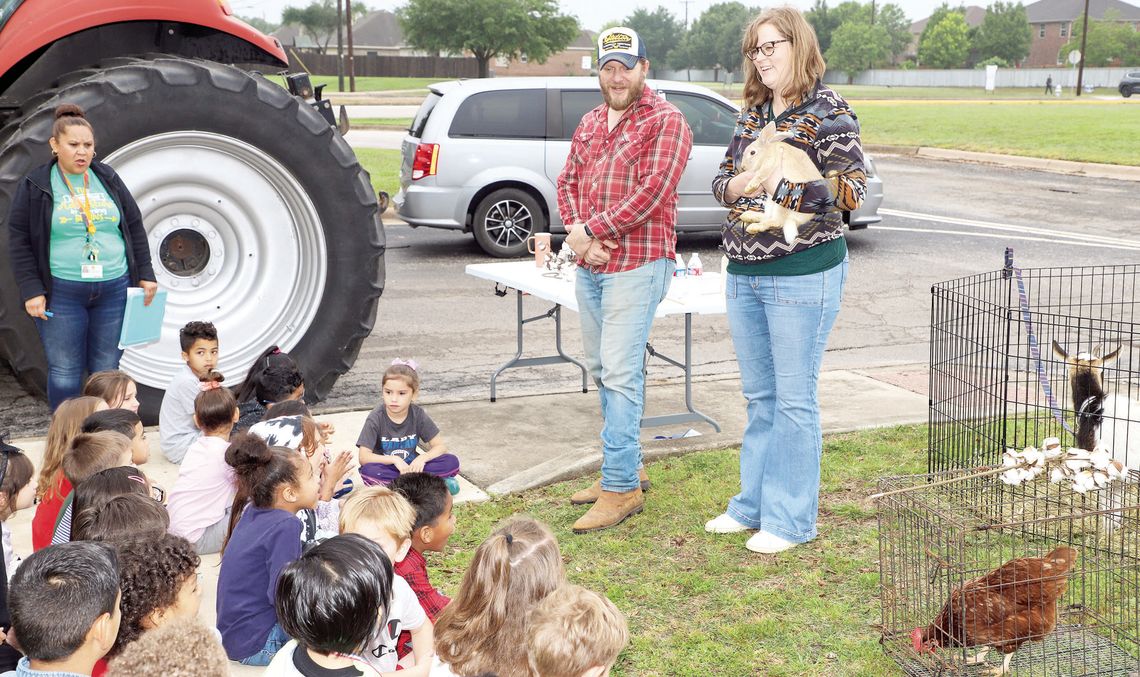 T. H. Johnson Elementary School hosted career day to help students explore future job opportunities. Community volunteers spent the morning teaching kindergarteners and first graders about farming, baking, engineering and bee keeping as well as careers in dental, medical, firefighting and...