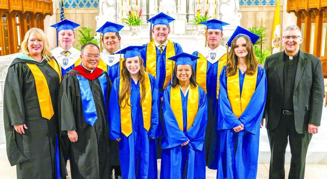 Catholic School holds graduation festivities