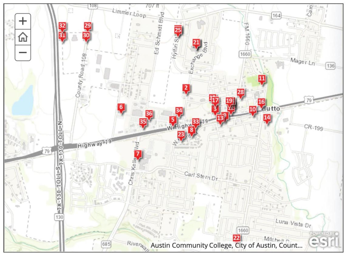 Here’s the map, and be sure to share your #hipposelfie pics on social. Courtesy photo