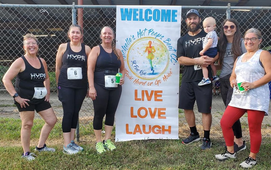 Michelle McDonald’s "peeps" continue her legacy with the fifth annual charity cross country CC 5K/1K charity fun. As Michelle said, "Train Hard or Go Home" so let's get 'er done.