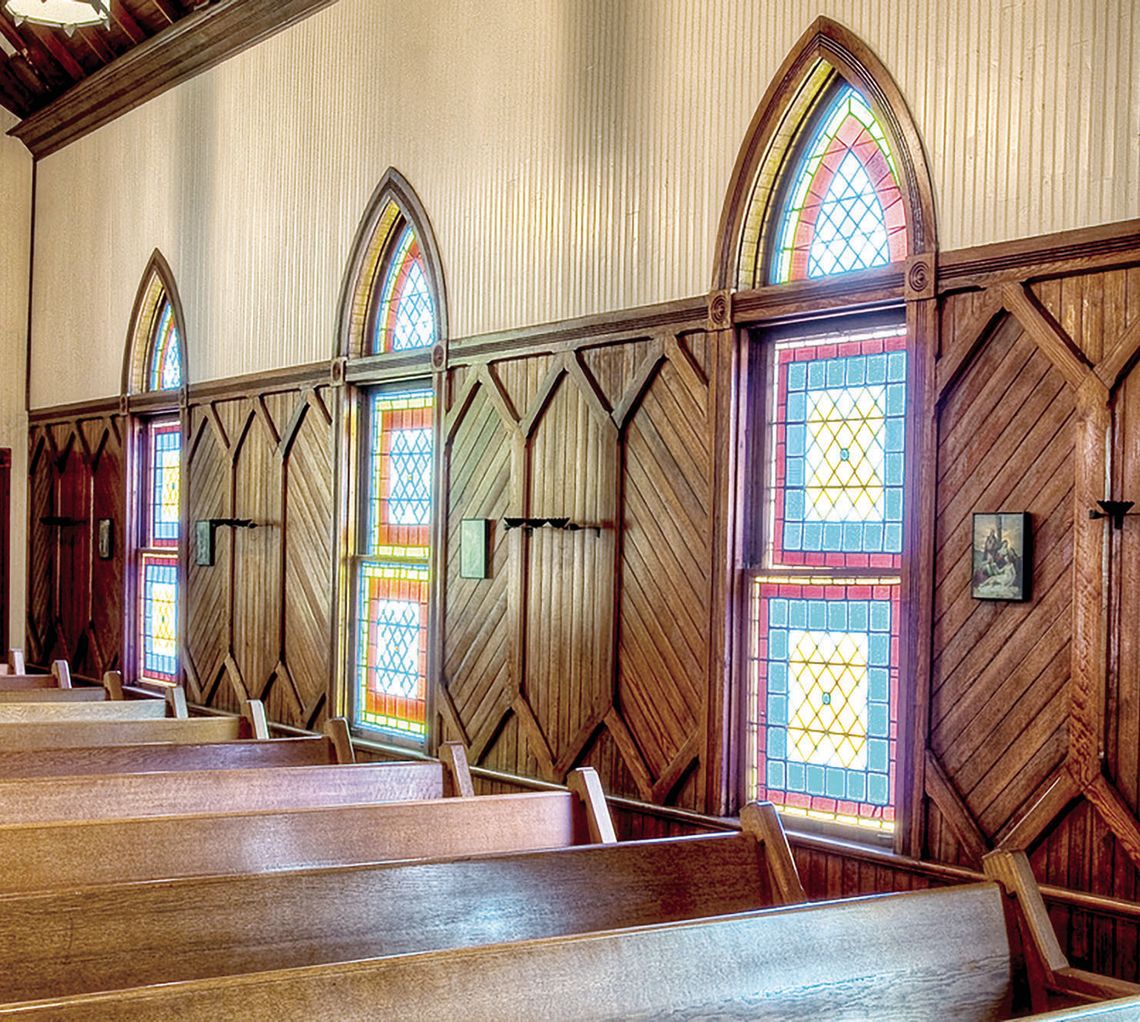 St. James Episcopal Church will be one of the sites on the Christmas Homes Tour hosted by the Taylor Conservation and Heritage Society. Courtesy photo