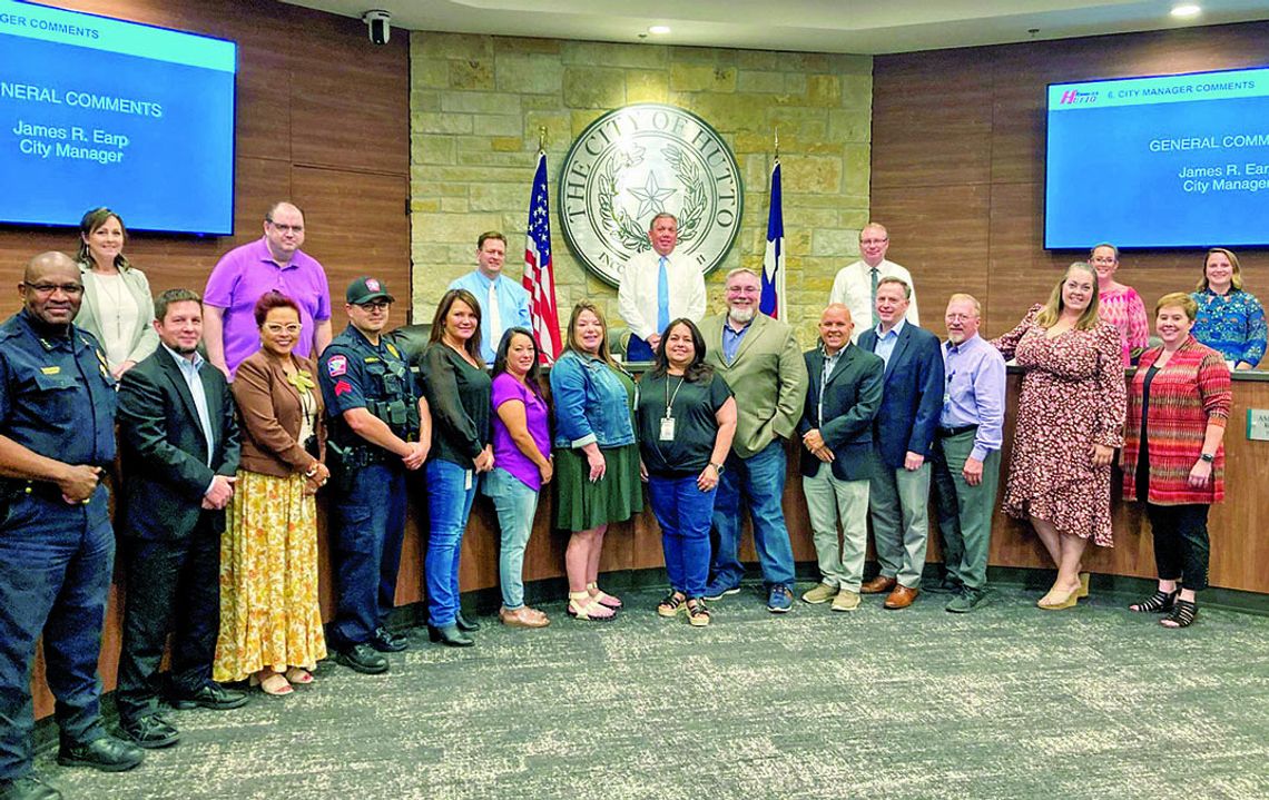 Hutto City Manager James Earp emphasized that everyone who wears a Hutto logo or badge and engages directly with the public is in the business of customer service. Photo courtesy of the City of Hutto