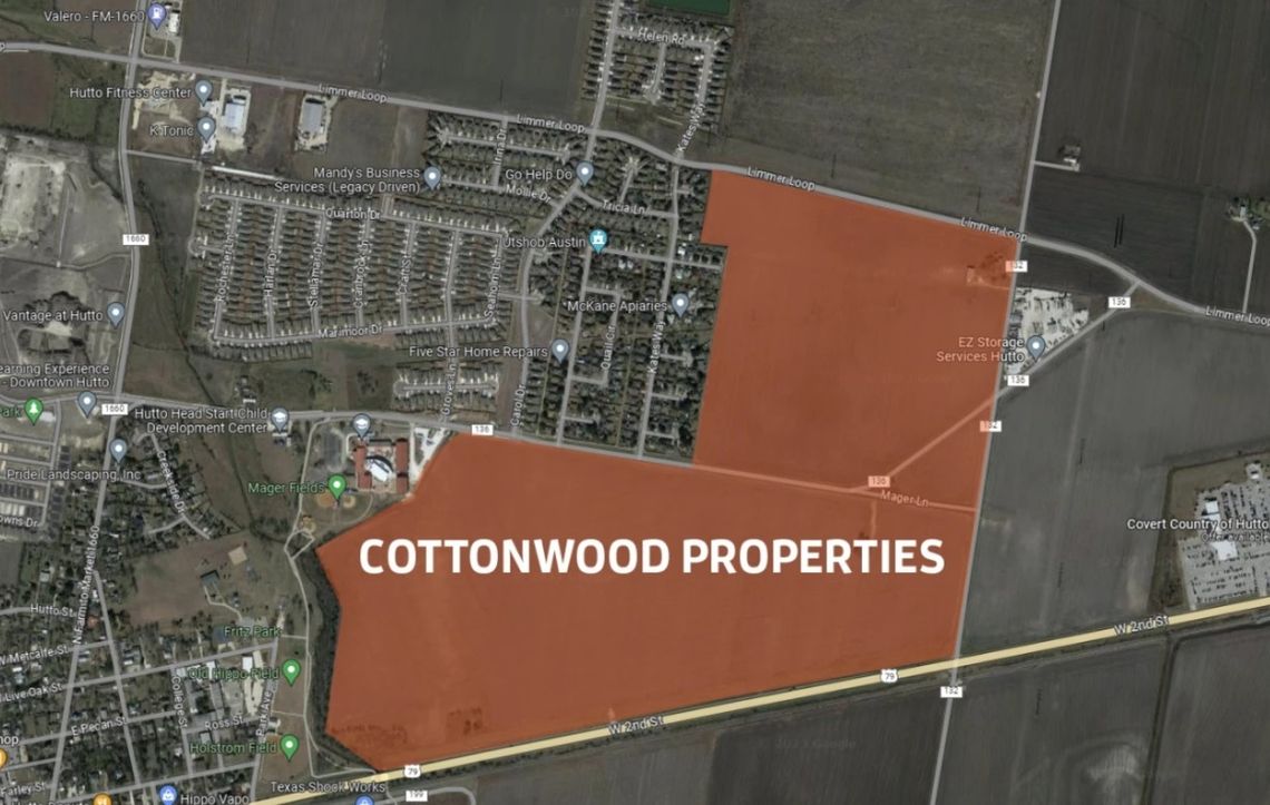 At the heart of it all – dispute and litigation over Cottonwood Properties development has cost Hutto millions. City of Hutto