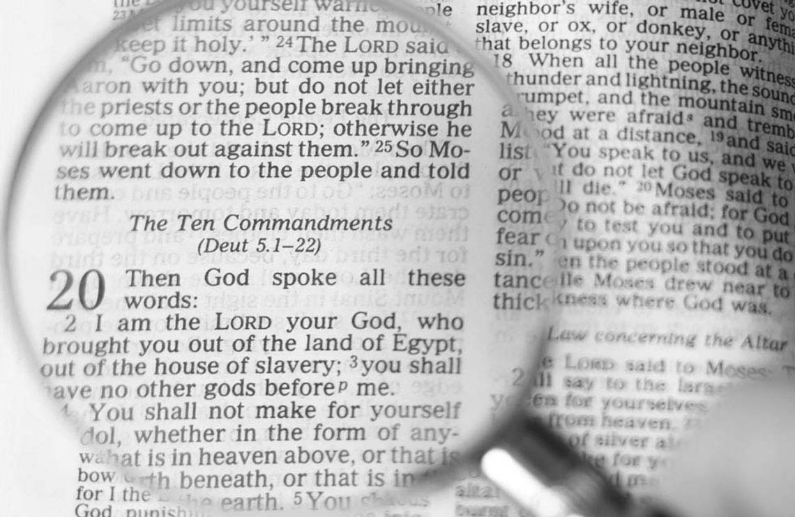Considering The Ten Commandments