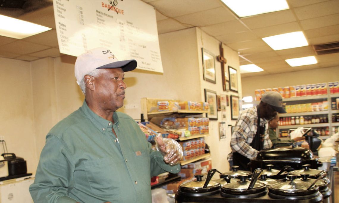 Rev. James Davis said he knows Taylor, his hometown, is where God wants him to be. Photo by Nicole Lessin