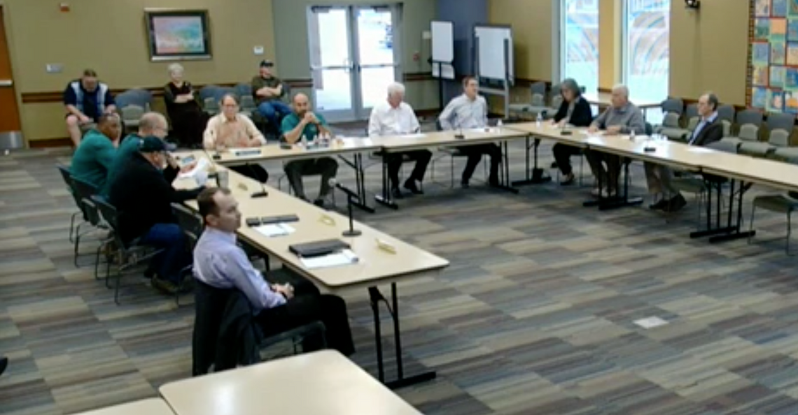 The Taylor City Council and Taylor Economic Development Corporation have a joint meeting at the Taylor Public Library March 1 in Taylor. Captured via screenshot / City of Taylor