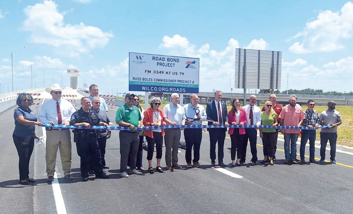 County unveils Taylor segment of East Wilco Highway