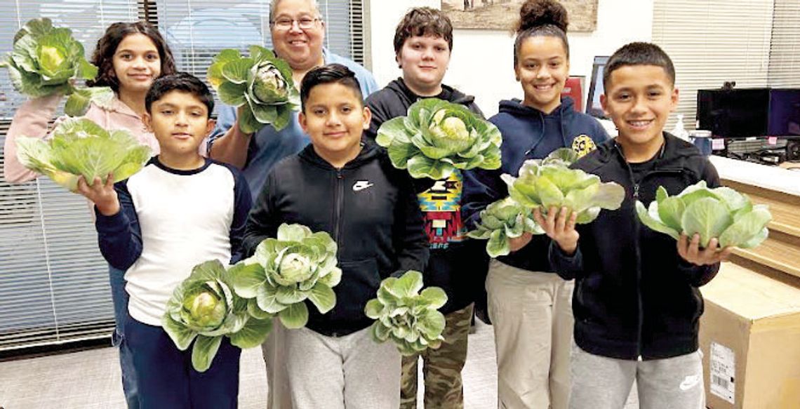 Coupland students learn ‘how the garden grows’