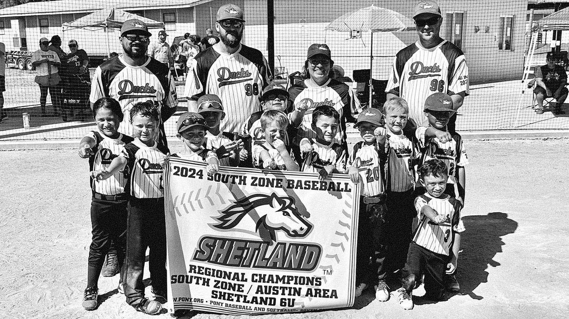 Ducks 6U back to back regional champions