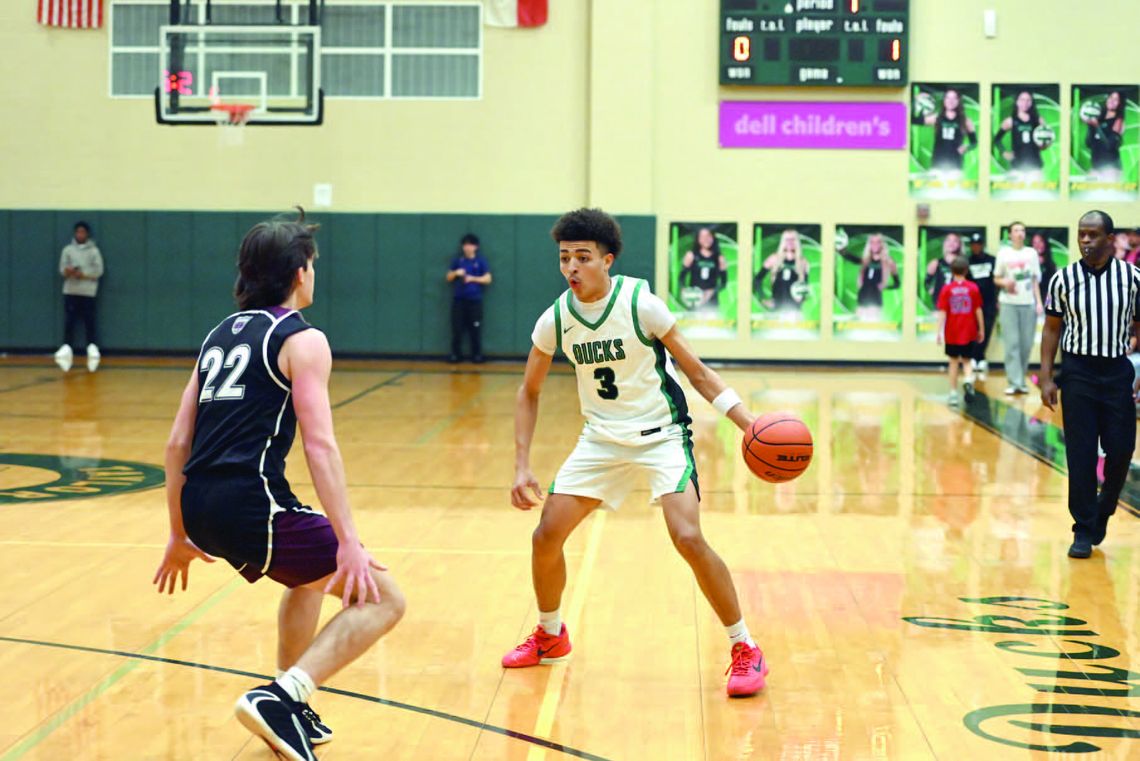DUCKS OPEN DISTRICT PLAY IN DOMINANT FASHION