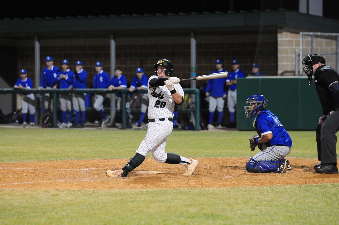 Cohen Tyree and the Ducks wrap day one March 10 at La Grange 1-1. Tyree led the Ducks with three hits. 