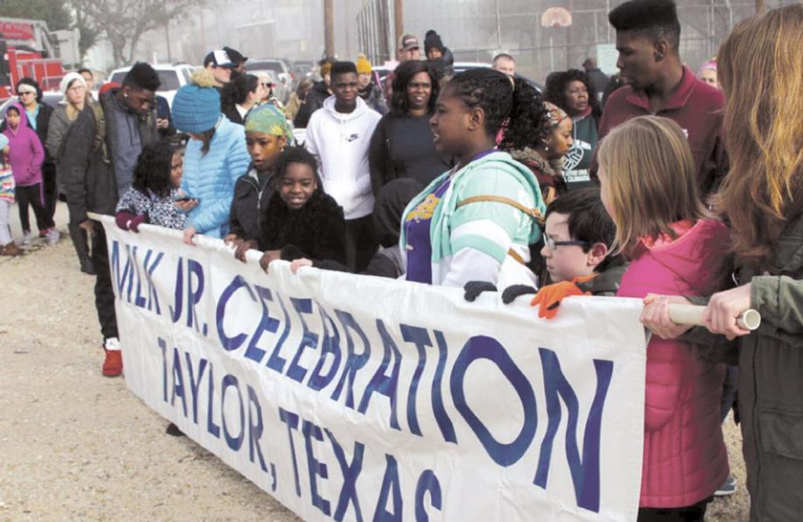 The 17th Annual Dr. Martin Luther King Jr. Day Celebration will take this route through Taylor on Jan. 17. Pictured are sights from the last in-person MLK Jr. event Jan. 20, 2020. File photos