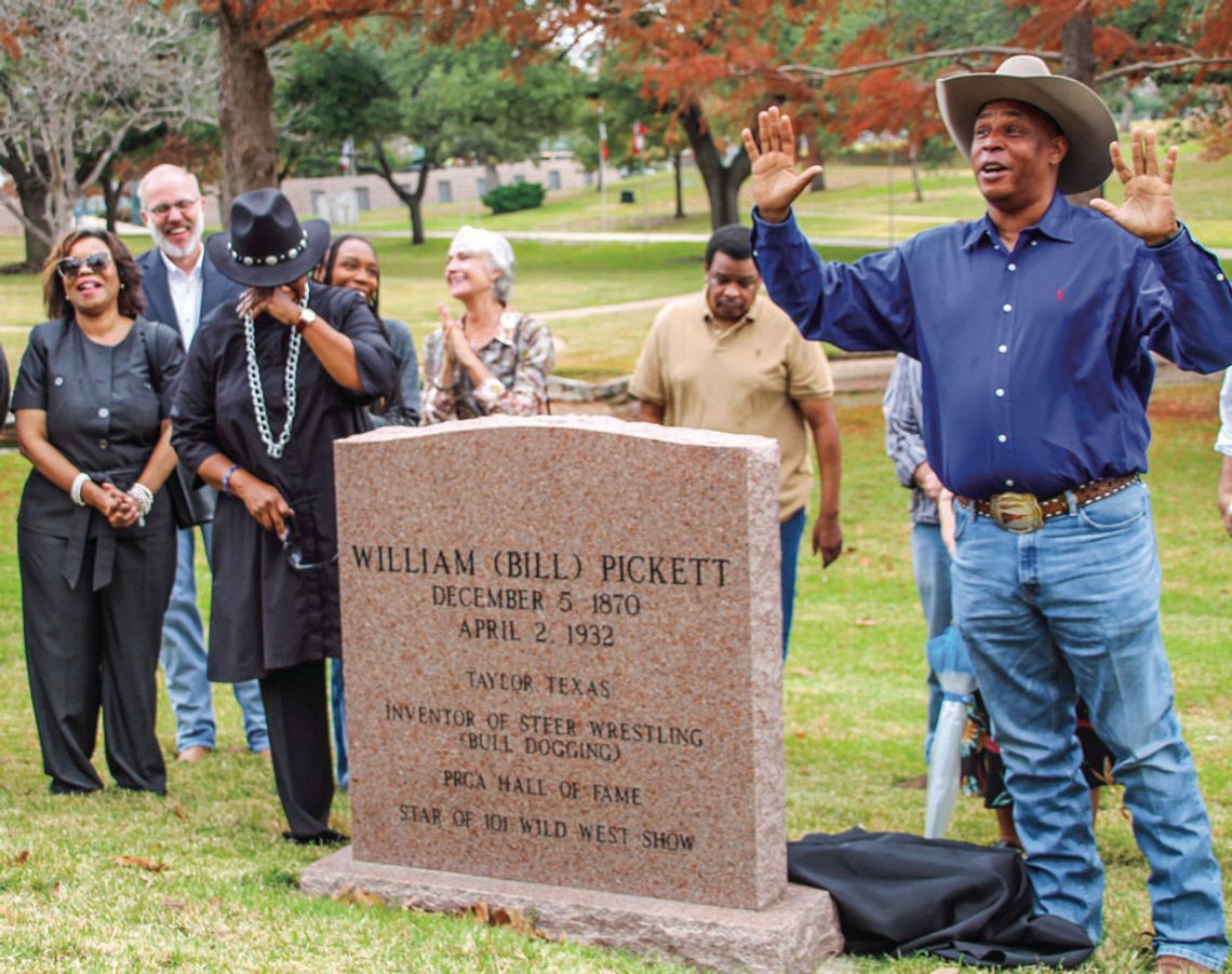 (From Left) Ursurla Williams, Michelle Anderson, Dannie Royal. Back row, Mayor Brandt Rydell, Nekoya Anderson, Nancy Hill, Leroy Anderson and Mike Kaspar listen as District 1 Councilman Gerald Anderson addresses the crowd Dec. 10. Photos by Nicole Lessin