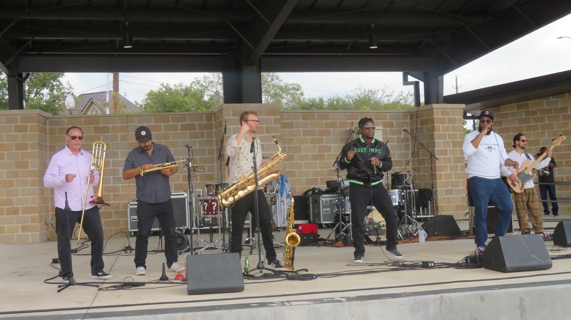 Austin-based soul and funk band Honey Made performs Oct. 29 at the Main Street Car Show in Taylor. The band returns to Taylor Nov. 17 for the conclusion of the Fall’s Music on Main concert series. Facebook/HoneyMadeATX