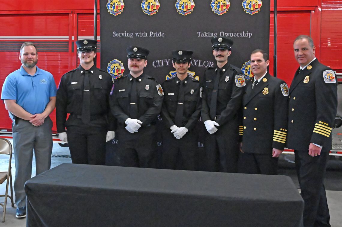 FIREFIGHTERS HONORED