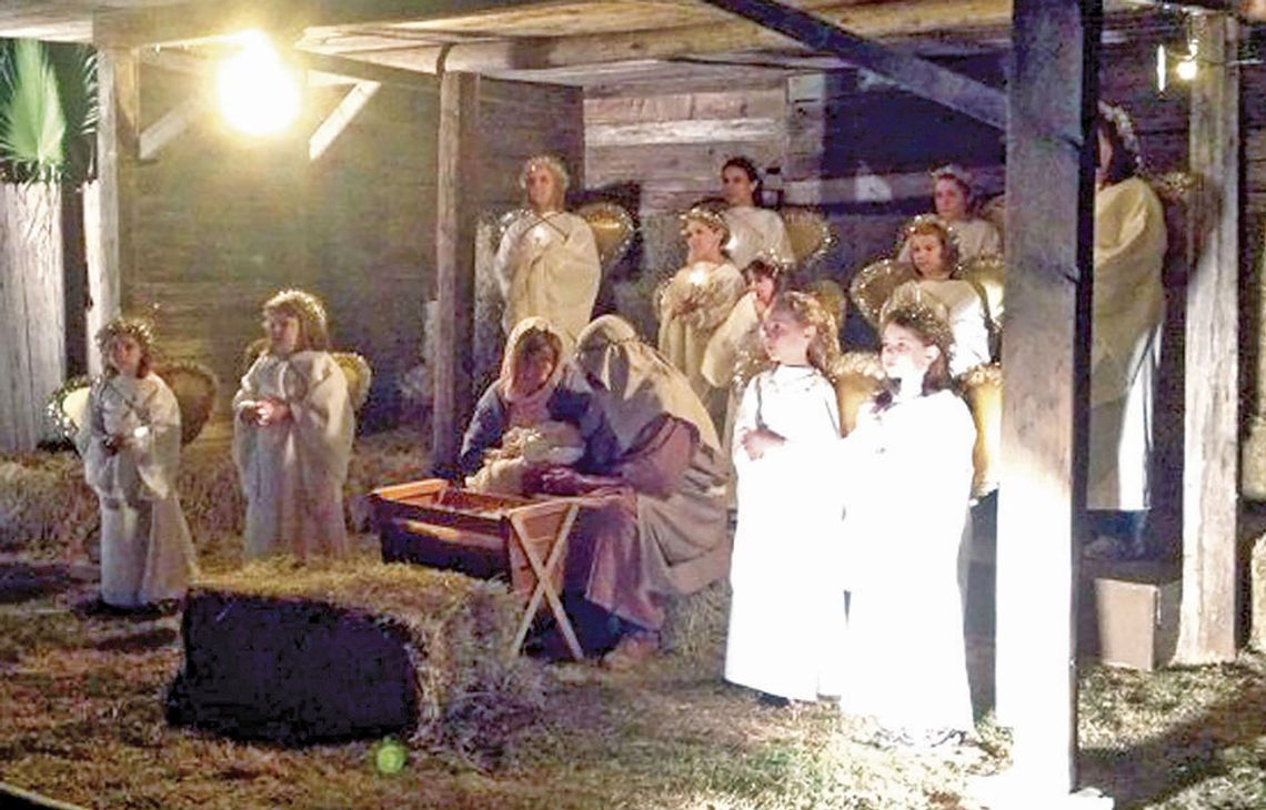 Volunteer cast members at a previous presentation of a Pilgrimage to Bethlehem: A live nativity. facebook.com/PilgrimagetoBethlehem