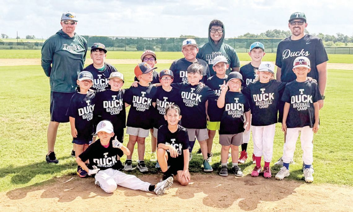 Future Ducks take the field
