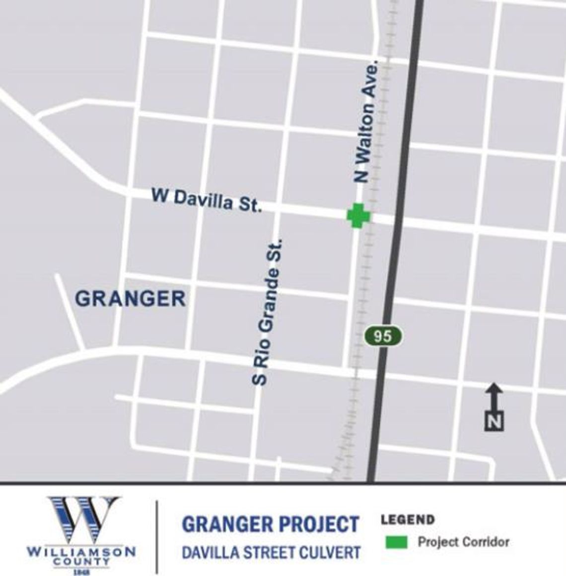 Granger road closes amid culvert project