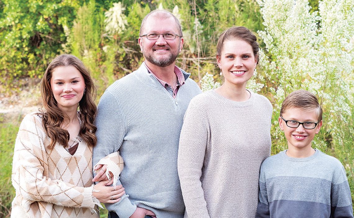 The Philhower family (from left) Grace, Daniel, KatiAnn and Tanner. Courtesy photo