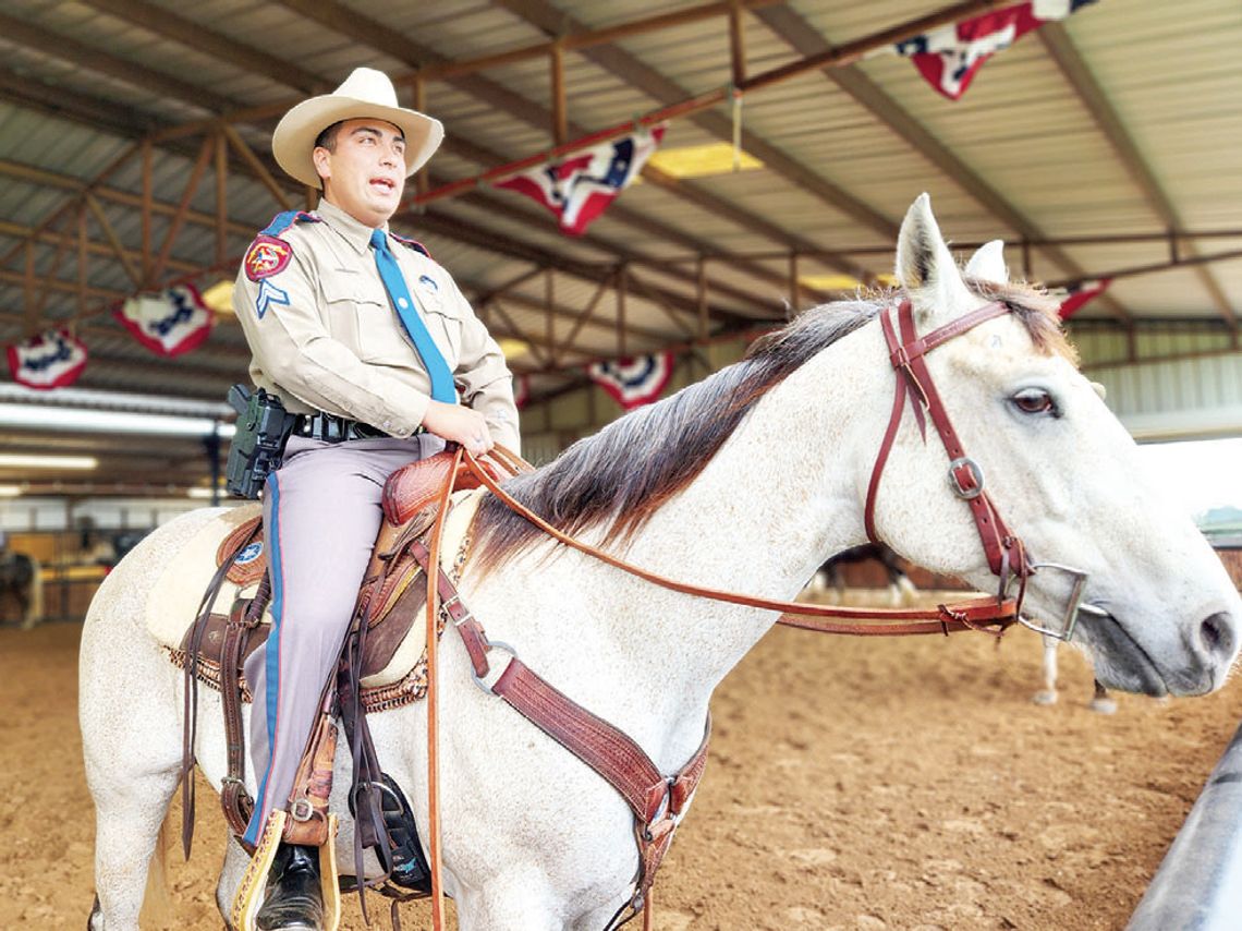 Highway patrol shows off new equine facility in Coupland