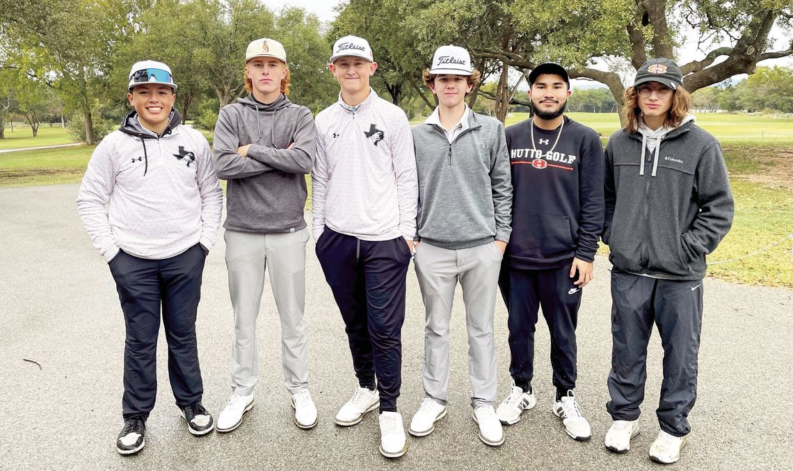 The Hutto Hippos golf team braved the cold weather and played a round of scramble on Monday, Nov. 14, to get some practice before the season.