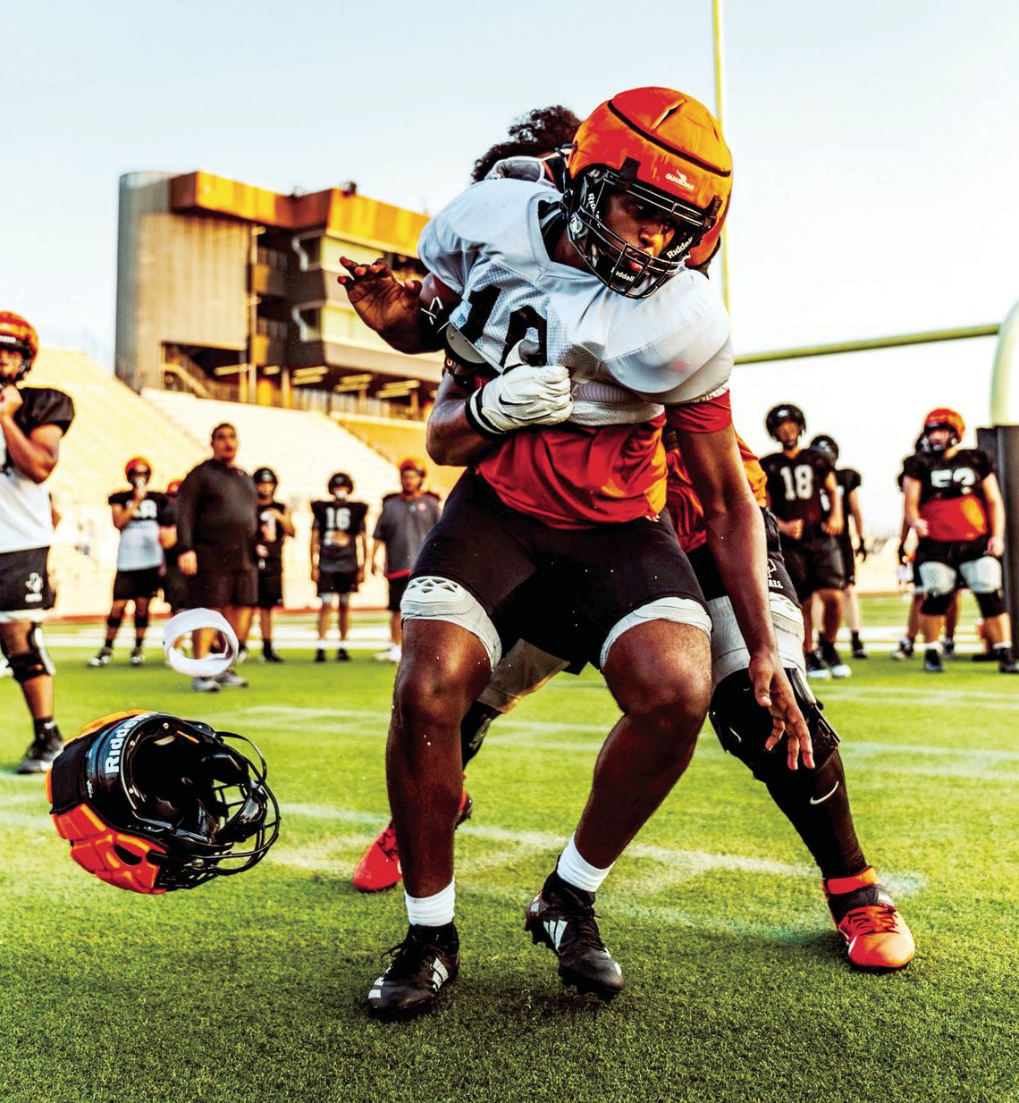 Hippos show growth in practice ahead of key scrimmage